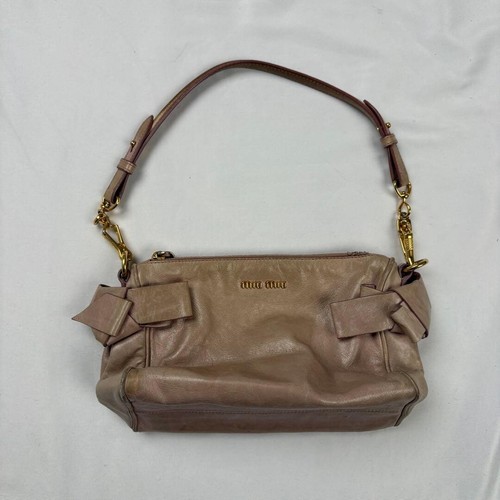 Miu beige leather one - miu,