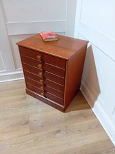 RETRO TEAK ALSTONS of OXFORDSHIRE SUPERIOR QUALITY BEDSIDE CABINET POT CUPBOARD
