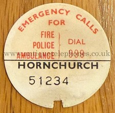 Genuine GPO telephone dial