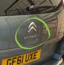 Citroen C4 Grand Picasso 2012 Boot Badge Sign 