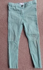 Minoti jeans pale green 3 to 4 years cotton elastane