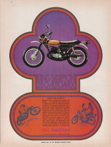 1973 montesa king - 1973, 250