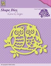 Cutting template - "Owls" by Nellie Snellen (SDL003)
