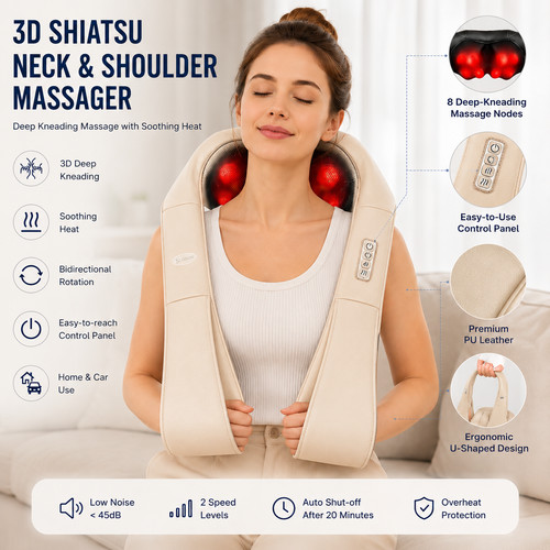 Massager neck and back - neck,