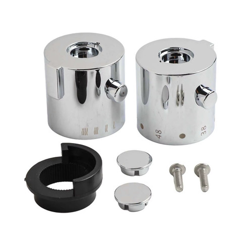 Chrome thermostatic shower - chrome,