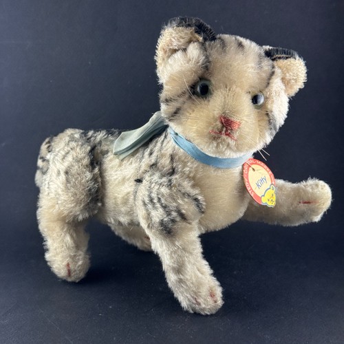 Rare vintage steiff kitty - rare,