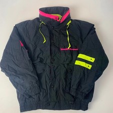 Women’s TYROLIA Black / Neon Ski Jacket / Large / 80’s