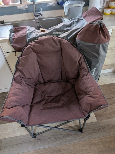 Two vango titan camping chairs - two,