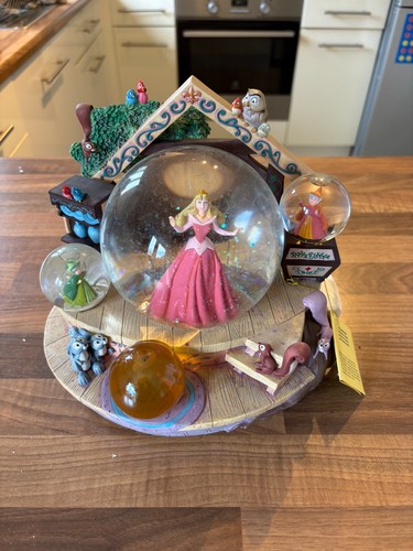 Disney snow globe - aurora,