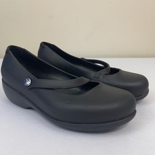Crocs Alice Mary Jane Flats Black Comfort Wedge Shoes Women Size 7