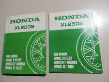 Honda XL 250 S 1978-1981