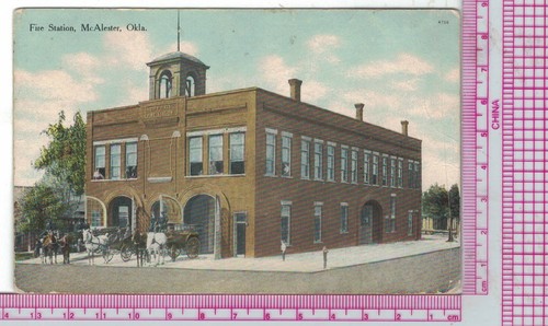 Postcard oklahoma mcalister - oklahoma,,