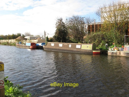 Photo 6x4 tiercel narrowboat - 6x4,