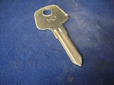 1 x Key Blank TEX by HD for British Layland Neiman-TEX Cylinder Door Lock Silver