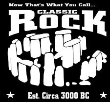 Stonehenge T-Shirt Classic Rock AC/DC Spinal Tap Saxon