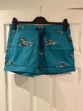 Cyberjammies turtle sleep shorts size 14 BNWOT