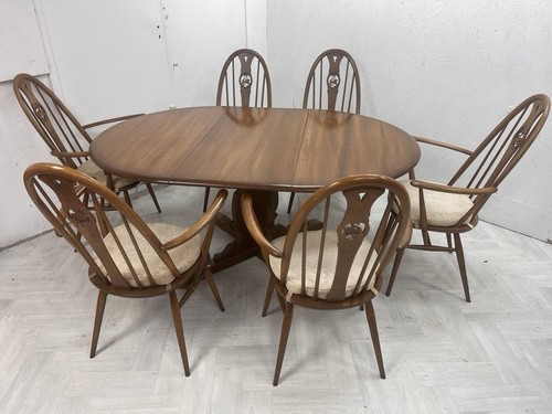Ercol extending dining table - extending,