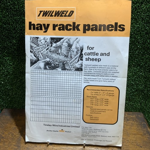 Vintage twilweld hay - vintage, rack