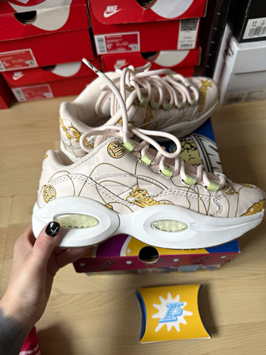Reebok question low ice - question, cream