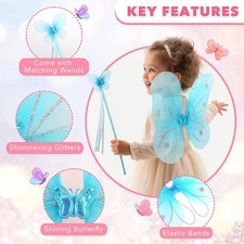 Kids Butterfly Wings Cape