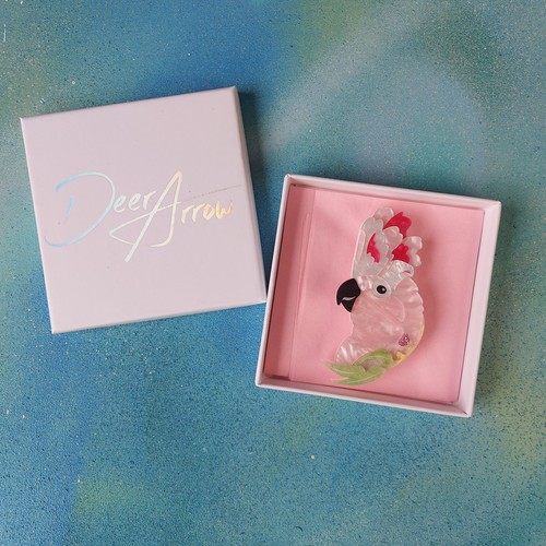 Deer arrow brooch - brooch, the
