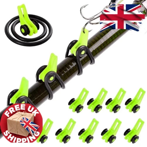 10x fishing rod - hook, keeper
