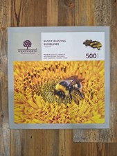 WENTWORTH Busily Buzzing Bumblebee - 500 piece Wooden Puzzle