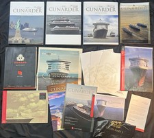 Cunard Memorabilia, QM2, Books, Queen Mary 2, Cunarder Books & Ephemera etc