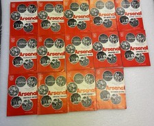 Arsenal Vintage Matchday Football Programs From The 1972-73 Season