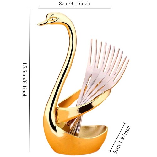 Swan fruit fork seat - seat, holder