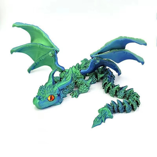30cm printed dragon with - 30cm,