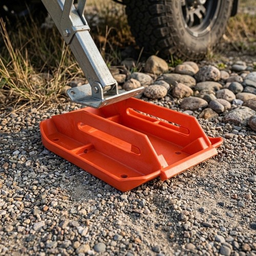 Nylon jack foot support pad - foot,
