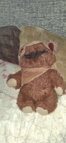 Vintage star wars - star, ewok