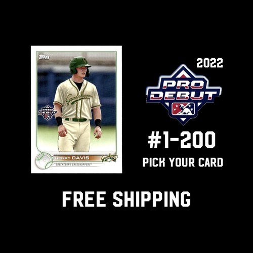2022 topps pro debut - debut, cards