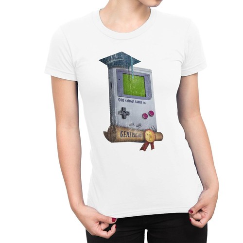 1tee womens old school gamer - 1tee,