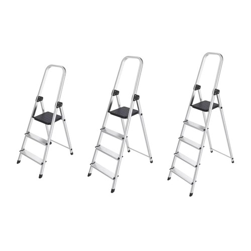 Aluminium step ladder - step,