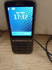  NOKIA C3-01 GUN METAL GREY PHONE - BLUETOOTH - 5MP CAMERA - 3G 