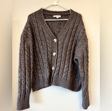 Chunky Knit Cardigan Small