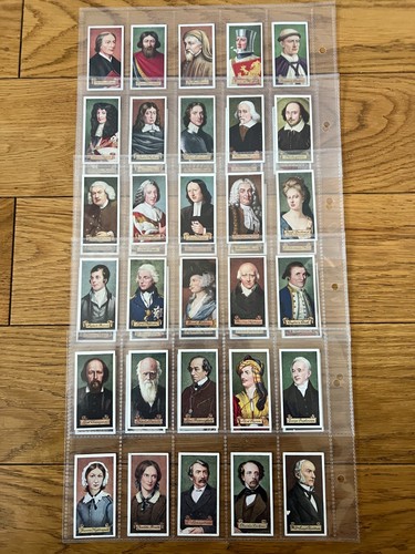 Carreras cigarette cards - cards, set