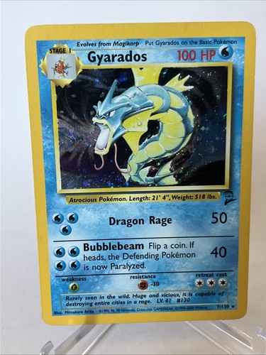 Pokémon tcg gyarados base set - tcg,