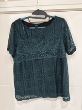 Woman’s Lindex Green Lace