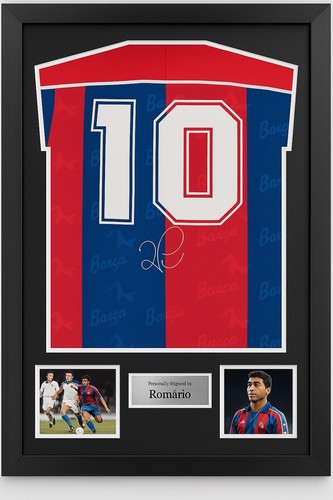 Signed framed romario - framed,