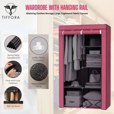 Wardrobe with hanging rail - with,