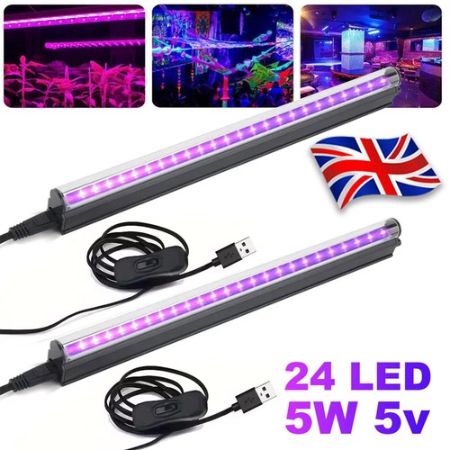 Pcs black light led strip - uv,
