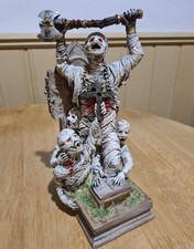 Horror Mummy Statue Gothic Axe