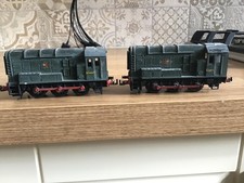 Two Kitmaster diesel shutters  OO Gauge.  Weighted but not motorised.