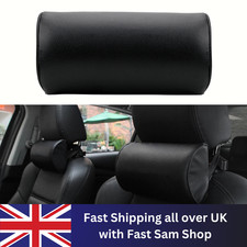 2x Universal Car Seat Head Neck Rest Support Cushion Pad Headrest Bone Pillow UK