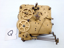 Vintage 8 day Westminster Chime clock movement,  Untested ref. Q