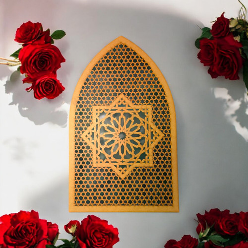 Arabic flower decorative - arabic,