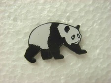 Panda crawling pin badge. Lapel. Brand new. Wildlife lapel. China. Endangered.